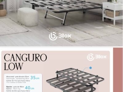 Canguro Low somier láminas